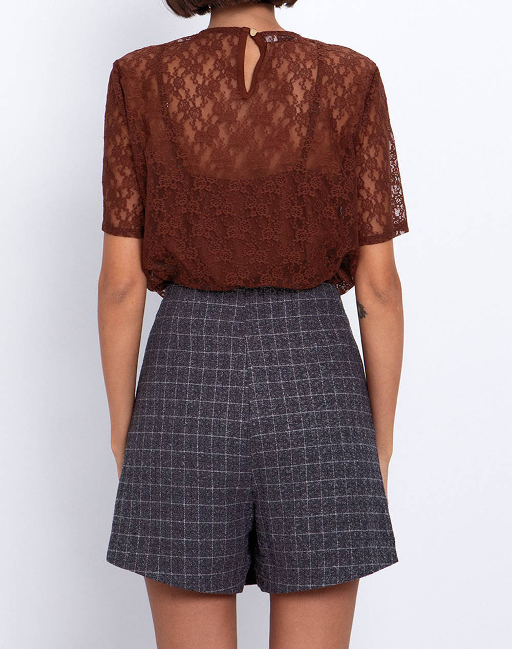 TOI&MOI ΜΠΛΟΥΖΑ 30-5651-225-330 Brown φωτογραφία