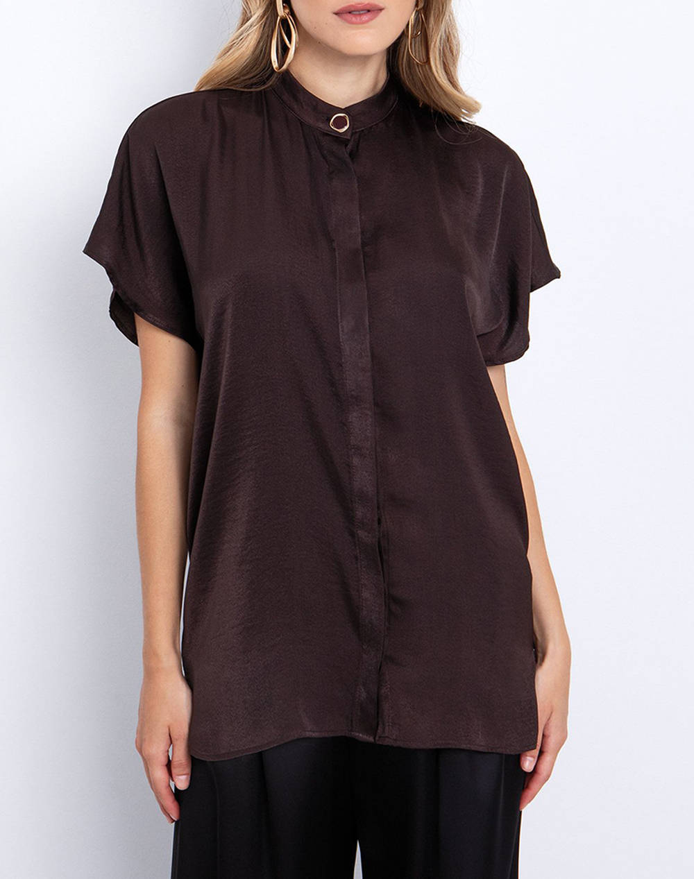 TOI&MOI ΜΠΛΟΥΖΑ 30-5652-225-330 Brown