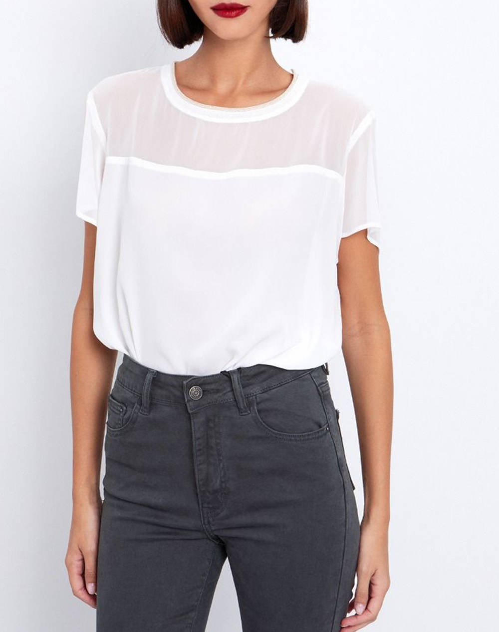 TOI&MOI TOI&MOI ΜΠΛΟΥΖΑ 30-5650-225-1002 OffWhite