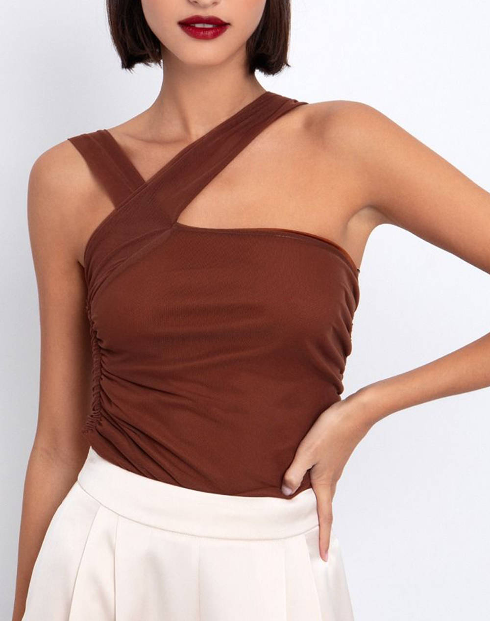 TOI&MOI ΜΠΛΟΥΖΑ 80-6582-225-330 Brown