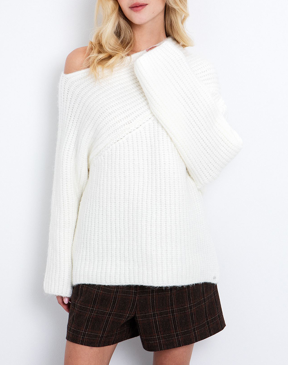 TOI&MOI ΠΛΕΚΤΗ ΜΠΛΟΥΖΑ 70-4922-225-1002 White