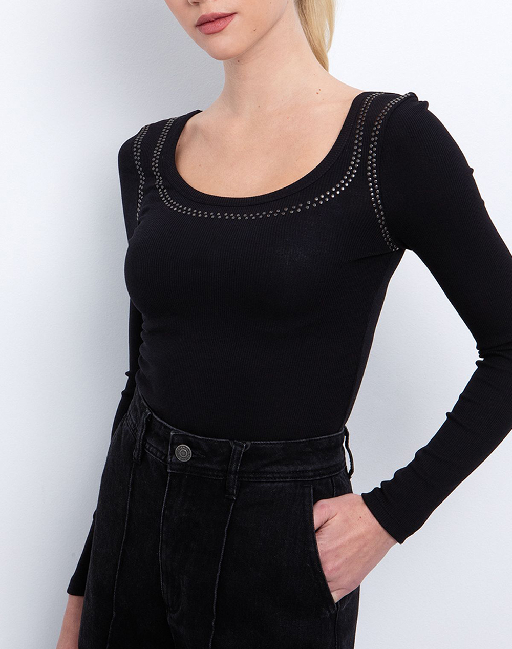 TOI&MOI ΜΠΛΟΥΖΑ 80-6680-225-320 Black