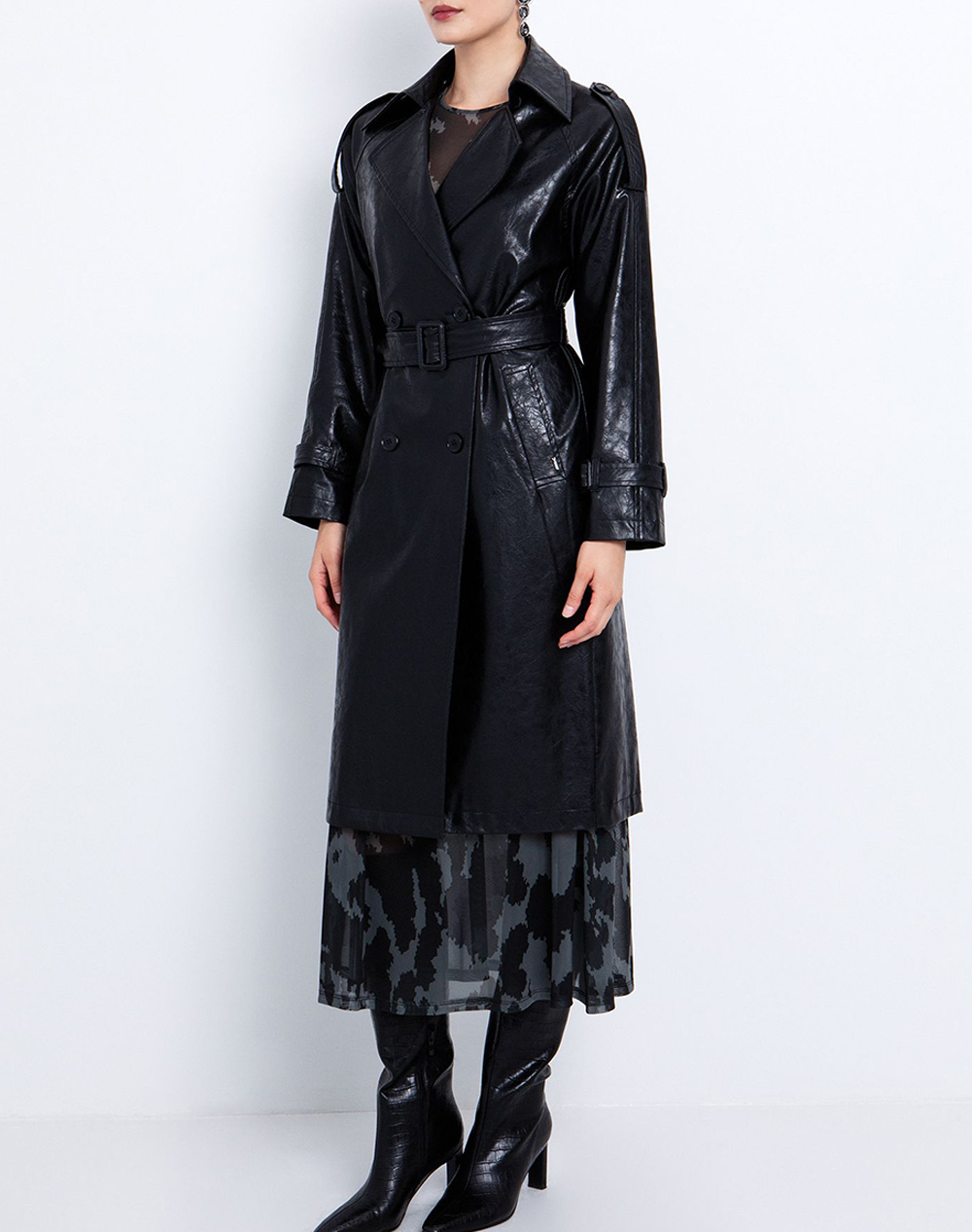 TOI&MOI TOI&MOI ΚΑΠΑΡΝΤΙΝΑ ΔΕΡΜΑΤΙΝΗ 60-1693-225-320 Black