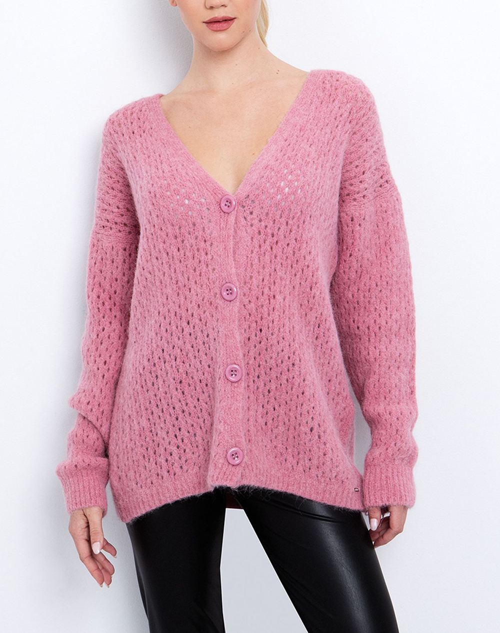 TOI&MOI ΠΛΕΚΤΗ ΖΑΚΕΤΑ 70-4906-225-365 Pink