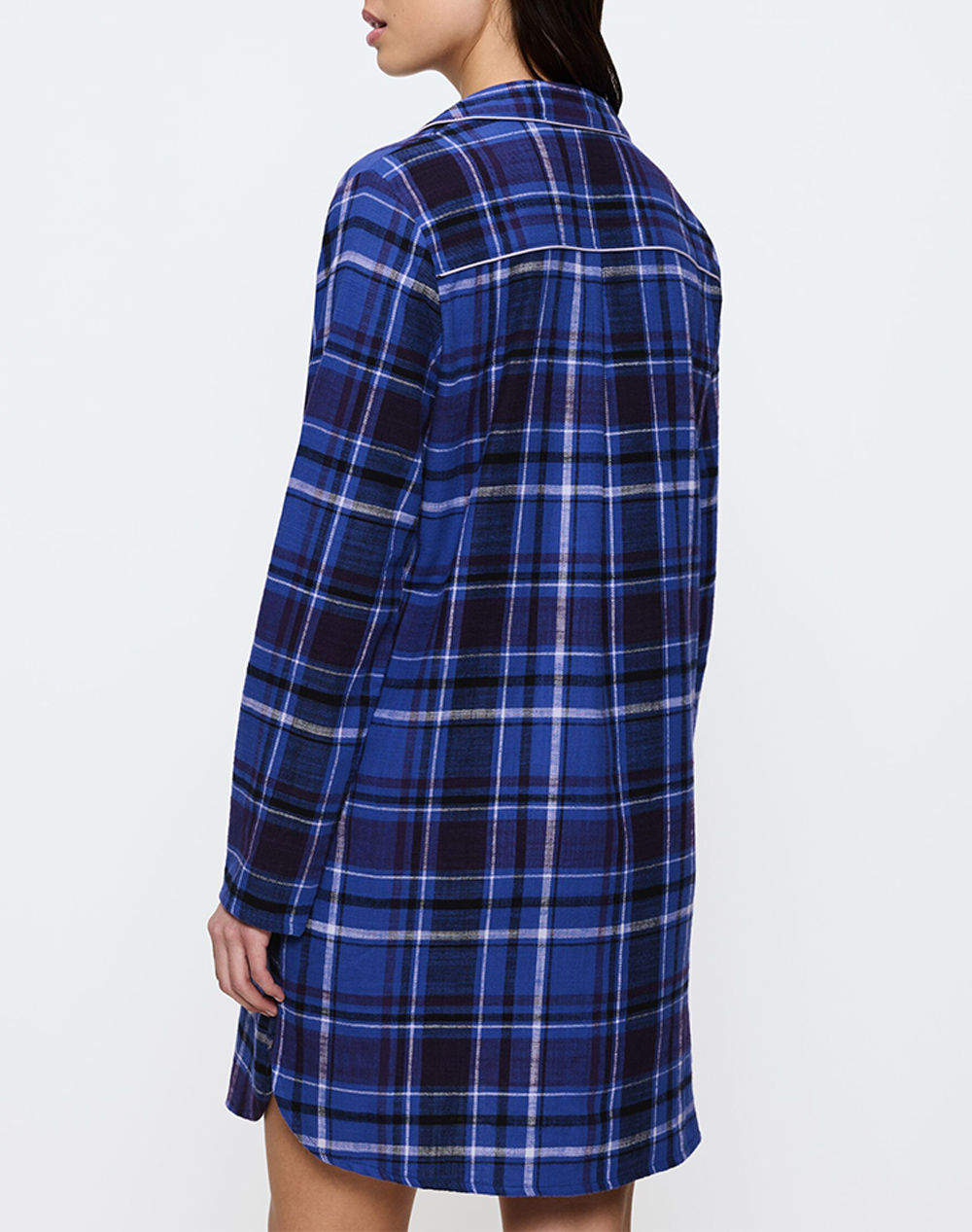 TRIUMPH Boyfriend NDW 01 X Checks 10225061-M008 DarkBlue φωτογραφία