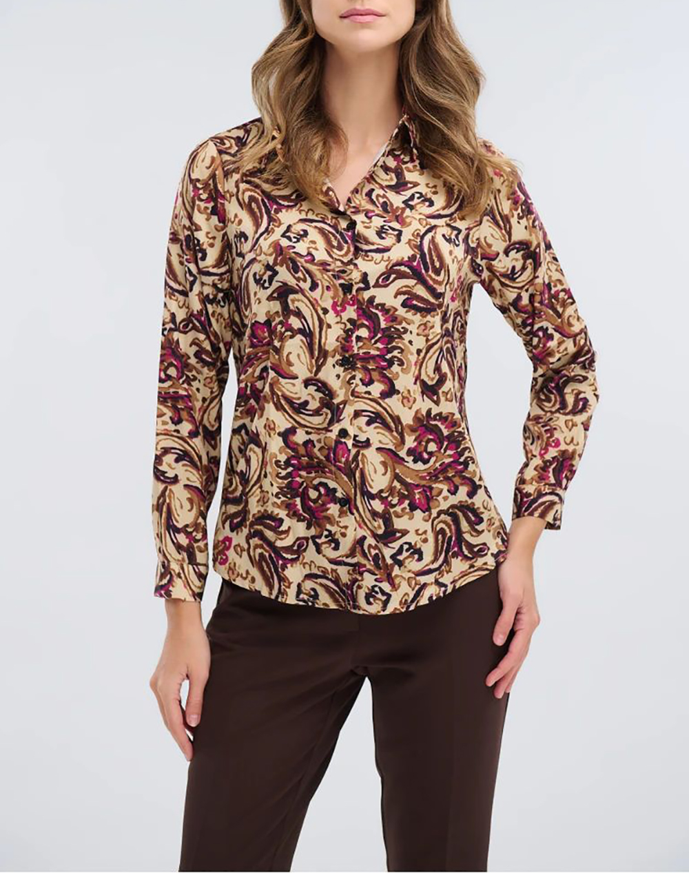 VETO FIBES ΠΟΥΚΑΜΙΣΟ 03-7301N-BEIGE Multi