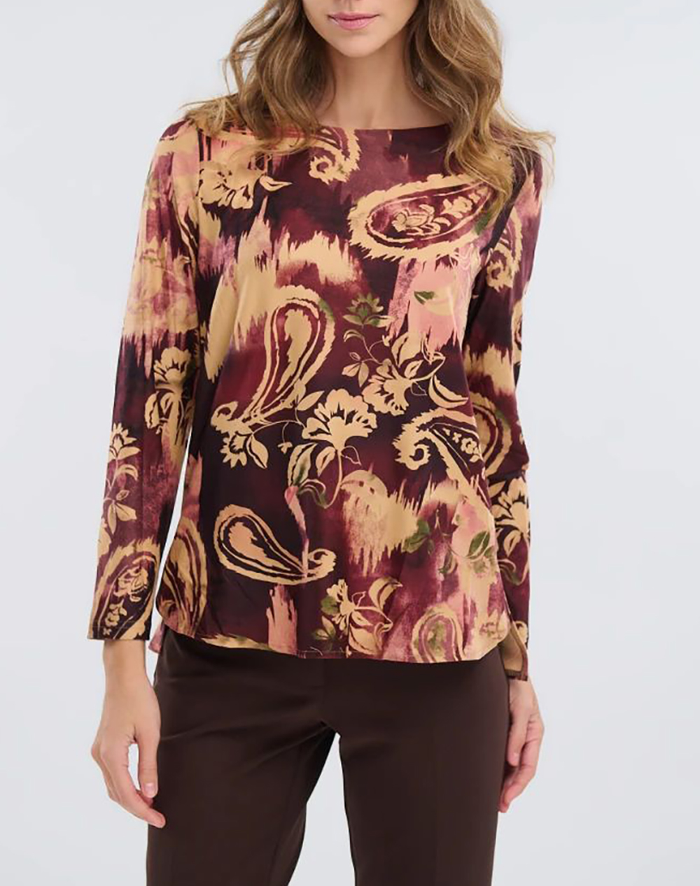 FIBES ΜΠΛΟΥΖΑ 03-7299-BORDEAUX Mixed