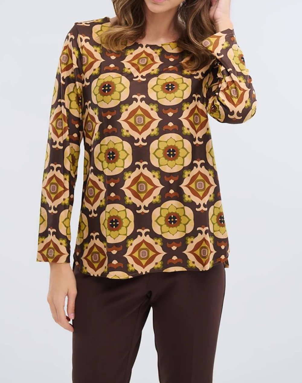 FIBES ΜΠΛΟΥΖΑ 03-7297-GREEN Mixed