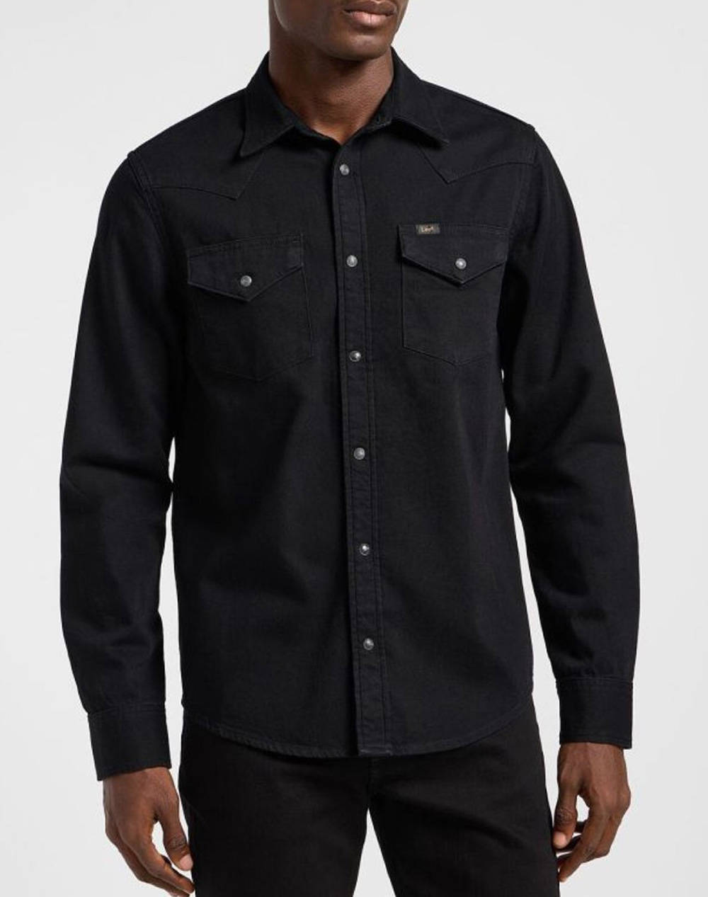 LEE REGULAR WESTERN SHIRT 112363913-BLACK Black