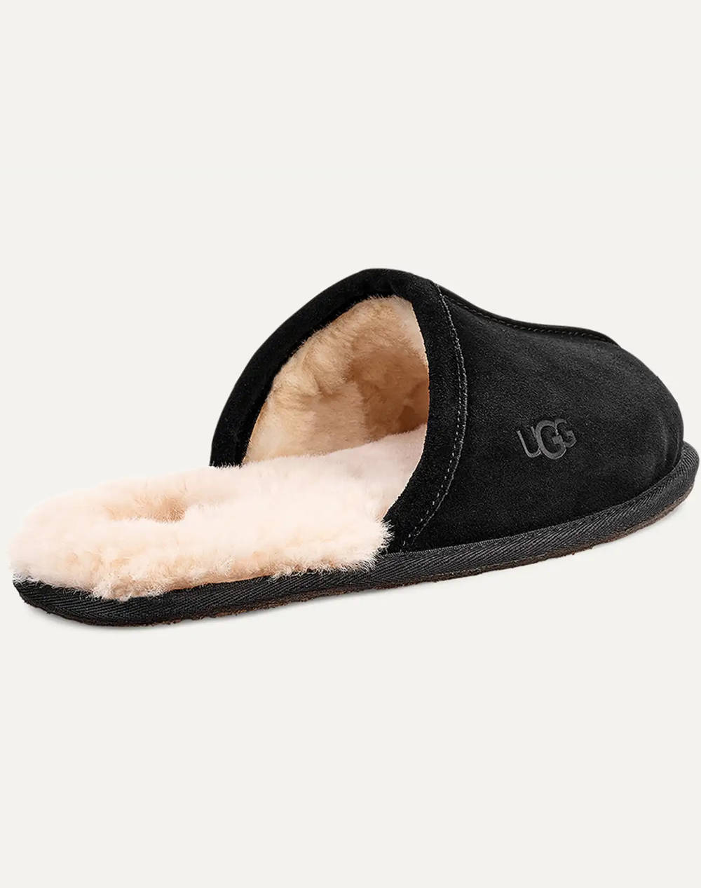 Ugg Scuff 1101111-Blk Black ανδρικά παπούτσια παντόφλες Politikos Shop Πολιτικός