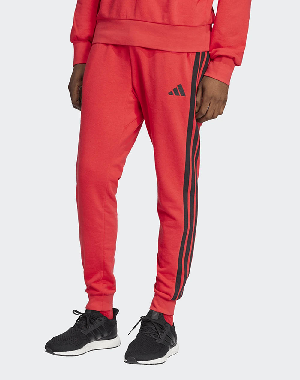 ADIDAS ADIDAS M 3S FT TC PT JD1880-PURRUB/BLACK FireRed