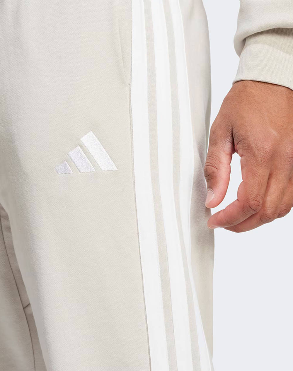 ADIDAS M 3S FT TC PT JE6353-WONALU/WHITE Ecru φωτογραφία