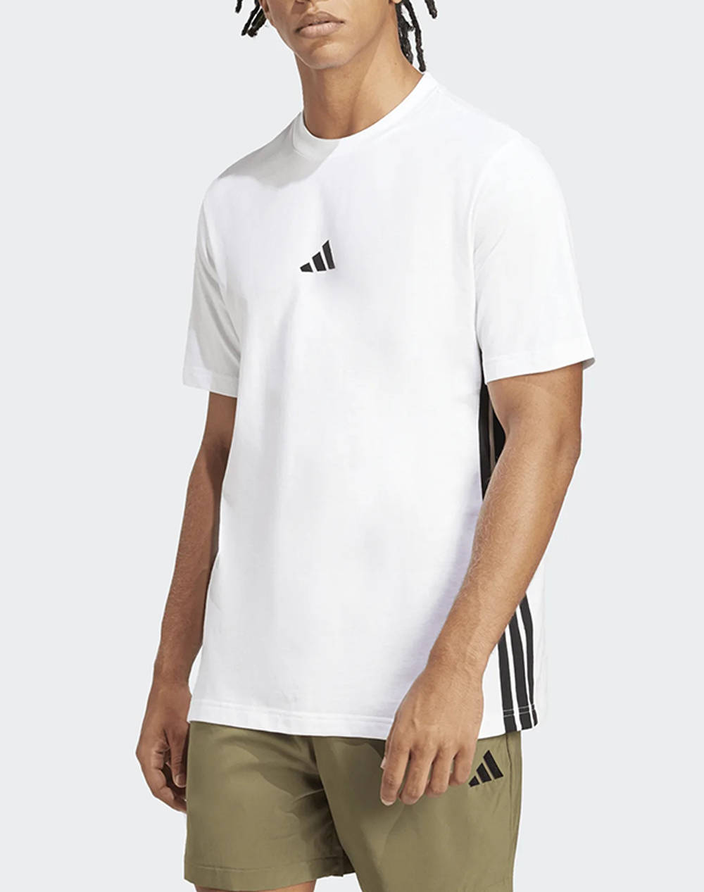 ADIDAS M 3S SJ T JE6388-WHITE White