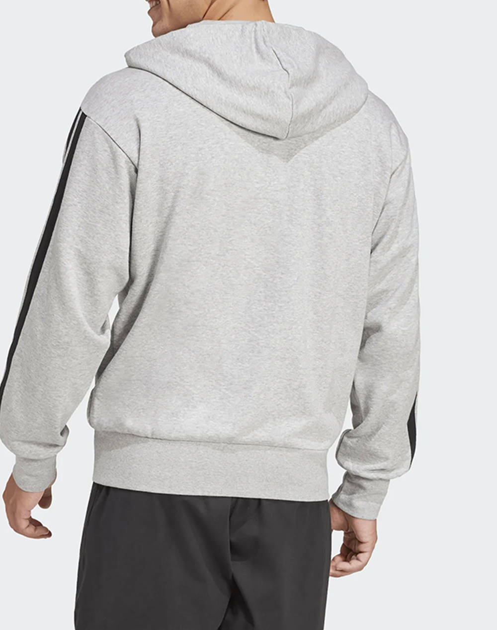 ADIDAS M 3S FT FZ HD JE6338-GREY LightGray φωτογραφία