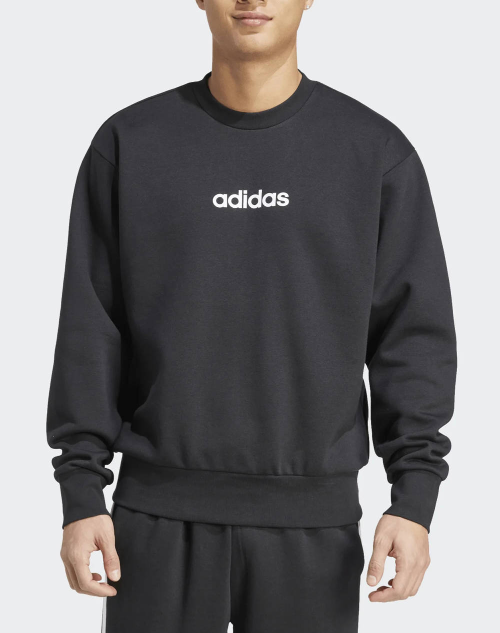 ADIDAS M LINEAR FL SWT JM1759-BLACK Black