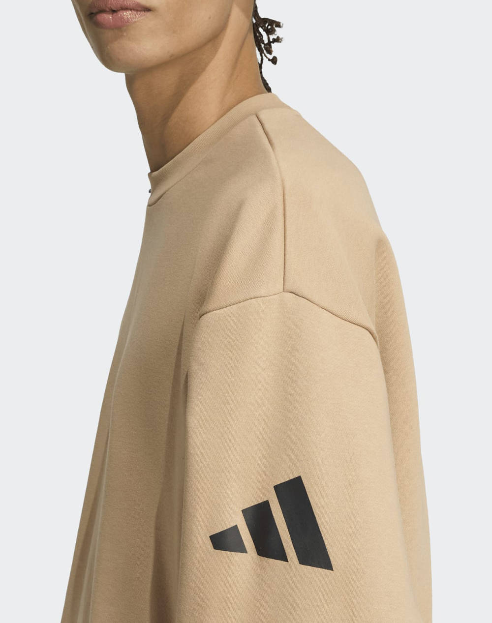 ADIDAS M SWT FL JX5668-WARSAN/BLACK Cream φωτογραφία