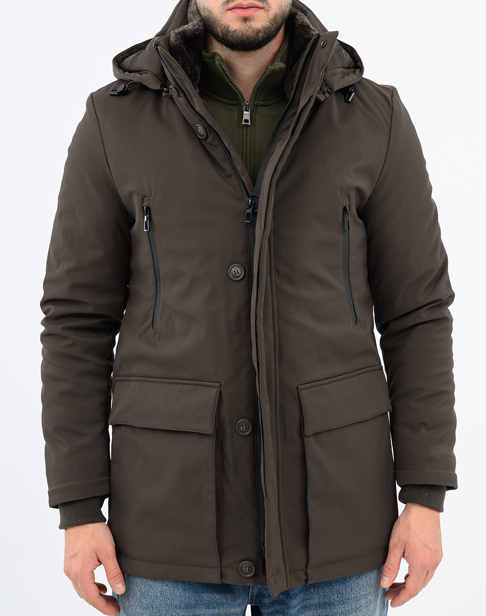 ADIMARI ADIMARI ΜΠΟΥΦΑΝ JOHN BLACK 25W.SE.022.01-MARRONE Brown