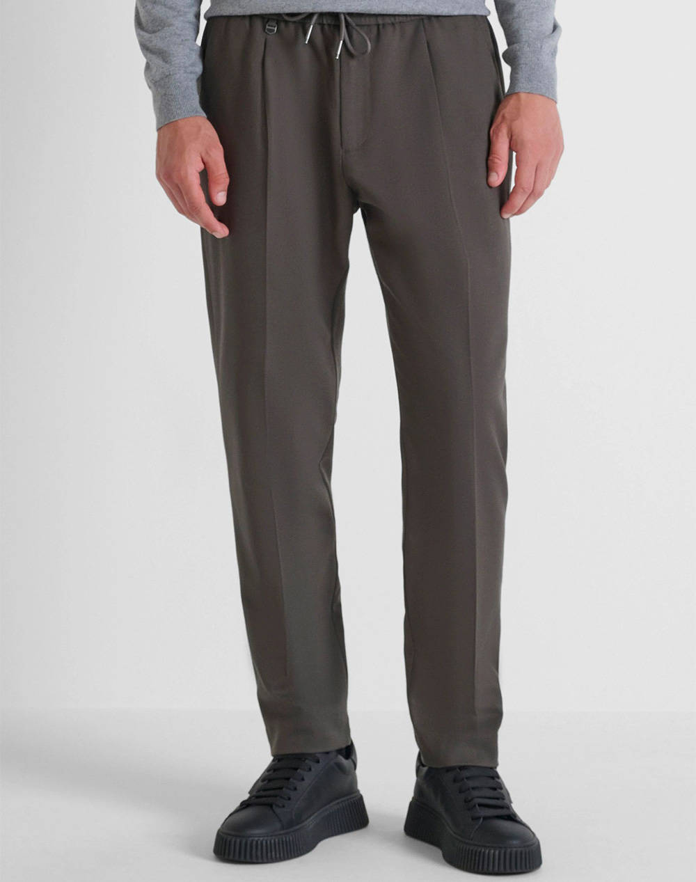 ANTONY MORATO MMTR00748FA600260 MIN OF 6 TROUSERS NEIL REGULAR FIT IN STRETCH VISCOSE BLEND FABRIC TWILL CONSTRUCTION ΠΑΝΤΕΛΟΝΙ ΑΝΔΡΙΚΟ TR00748FA60026