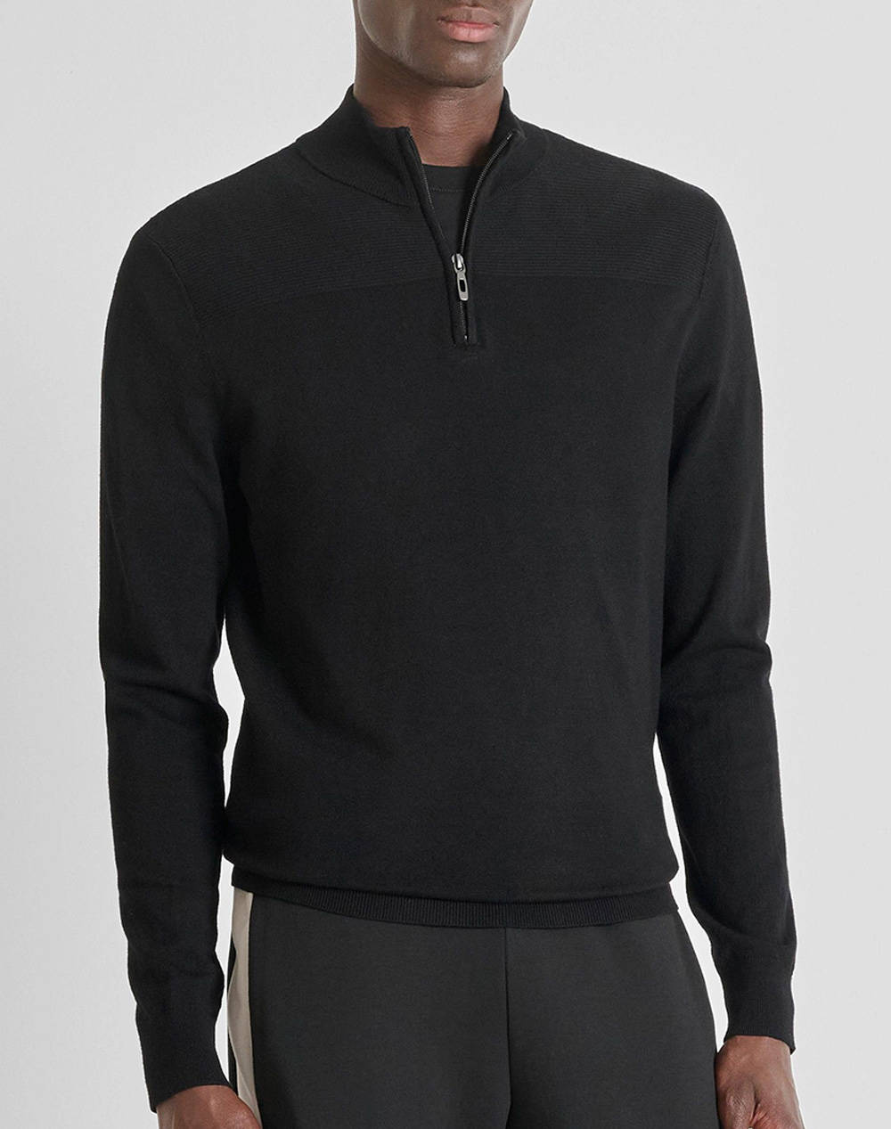 ANTONY MORATO MMSW01542YA500002 MIN OF 6 SWEATER SLIM FIT IN VISCOSA BLEND YARN ΠΟΥΛΟΒΕΡ ΑΝΔΡΙΚΟ SW01542YA500002-9000 Black