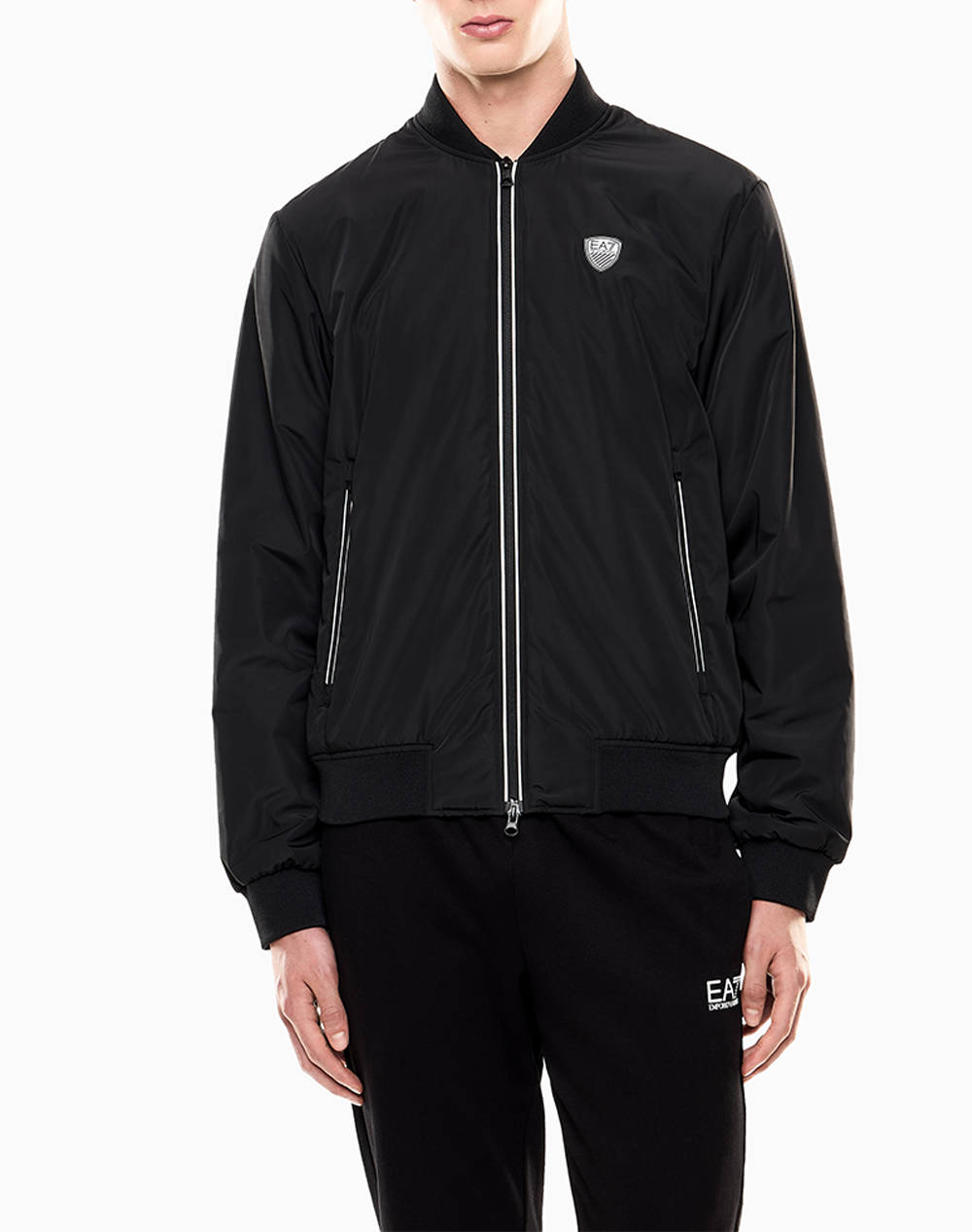 EA7 BOMBER JACKET 8NPB12PN7LZ-1200 Black