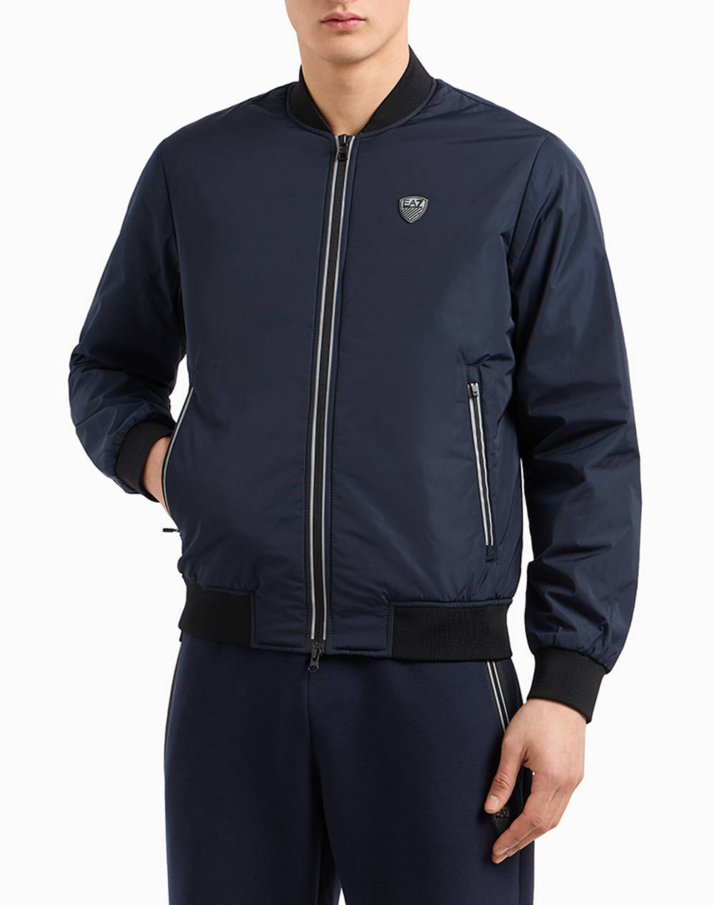 EA7 BOMBER JACKET 8NPB12PN7LZ-1562 NavyBlue