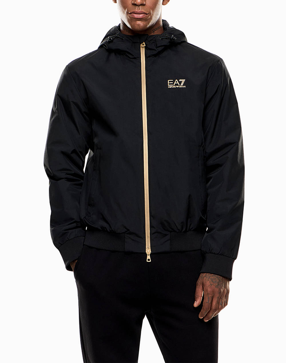 EA7 BOMBER JACKET 8NPB21PNFZZ-0208 Black