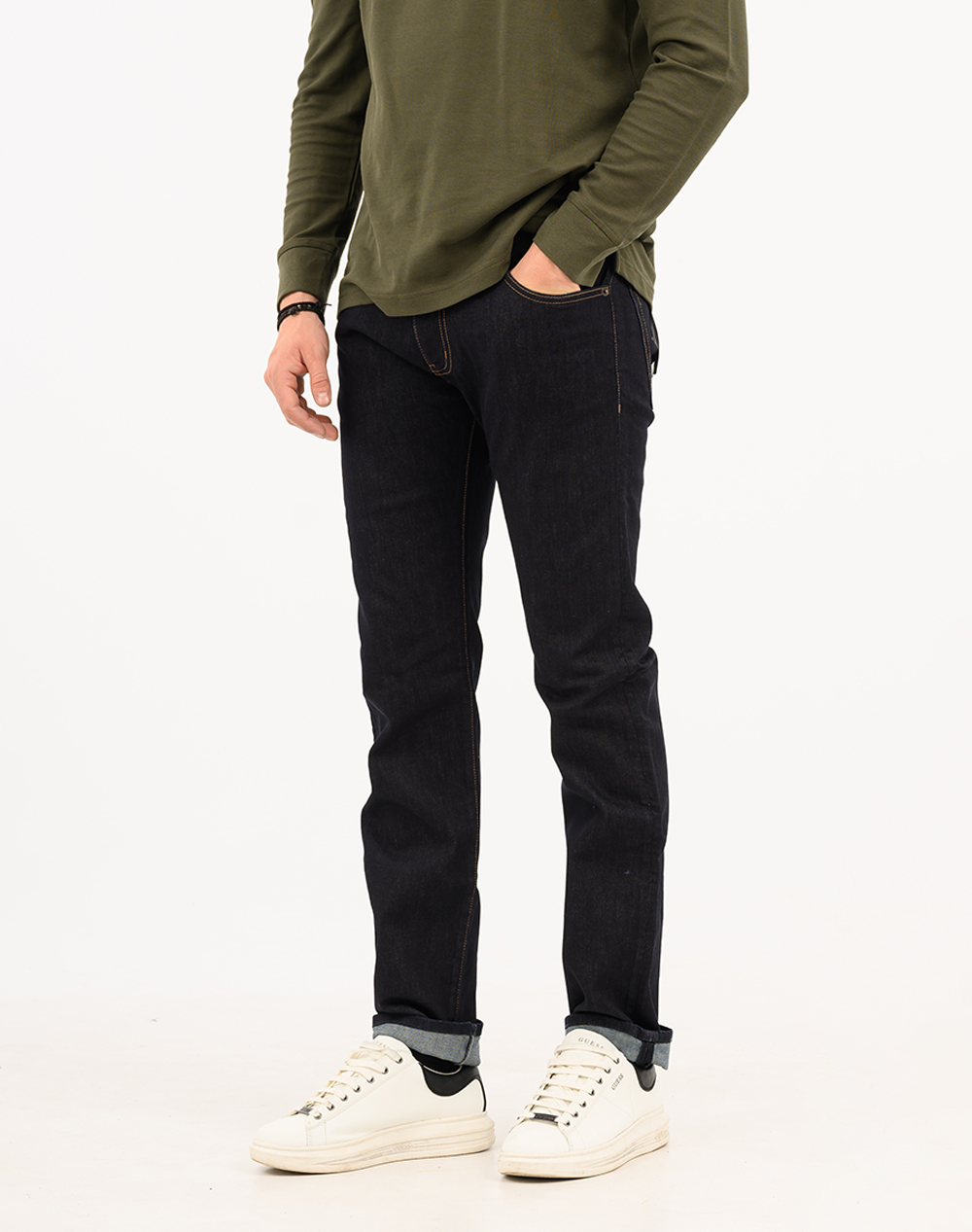 EMPORIO ARMANI 5 POCKETS PANT EM001370AF14120-MB001 DenimDarkBlue