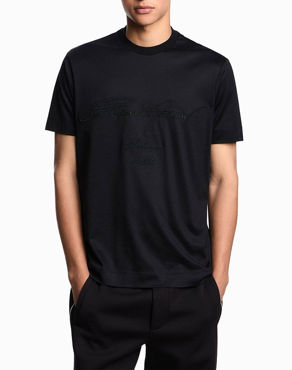 EMPORIO ARMANI T-SHIRT EM003007AF18312-UC001 Black