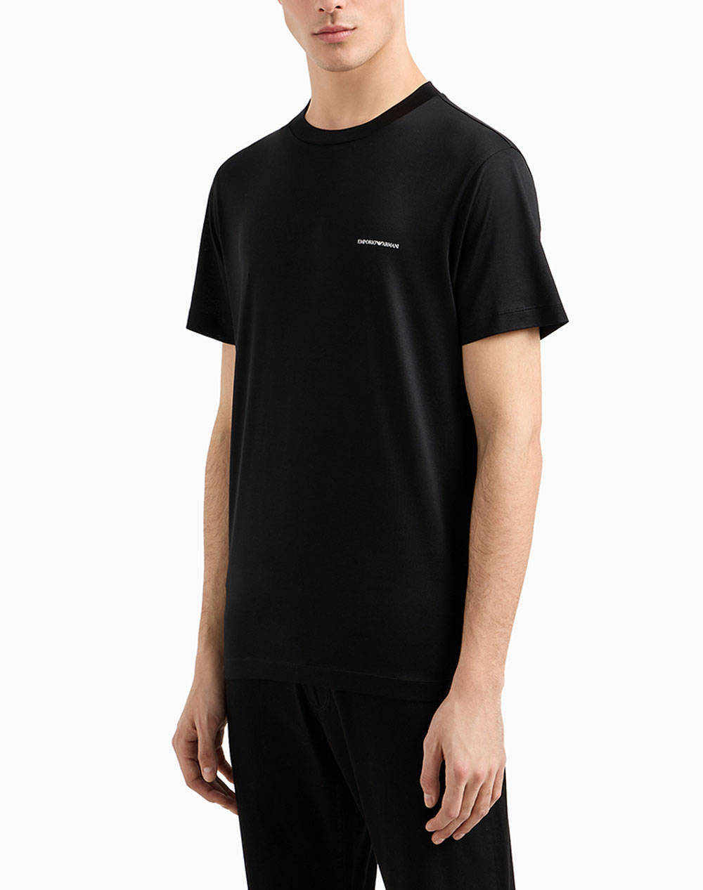 EMPORIO ARMANI T-SHIRT 8N1TD81JUVZ-0999 Black