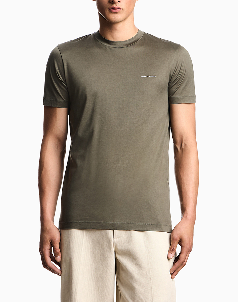 EMPORIO ARMANI T-SHIRT 8N1TD81JUVZ-U7042 Olive