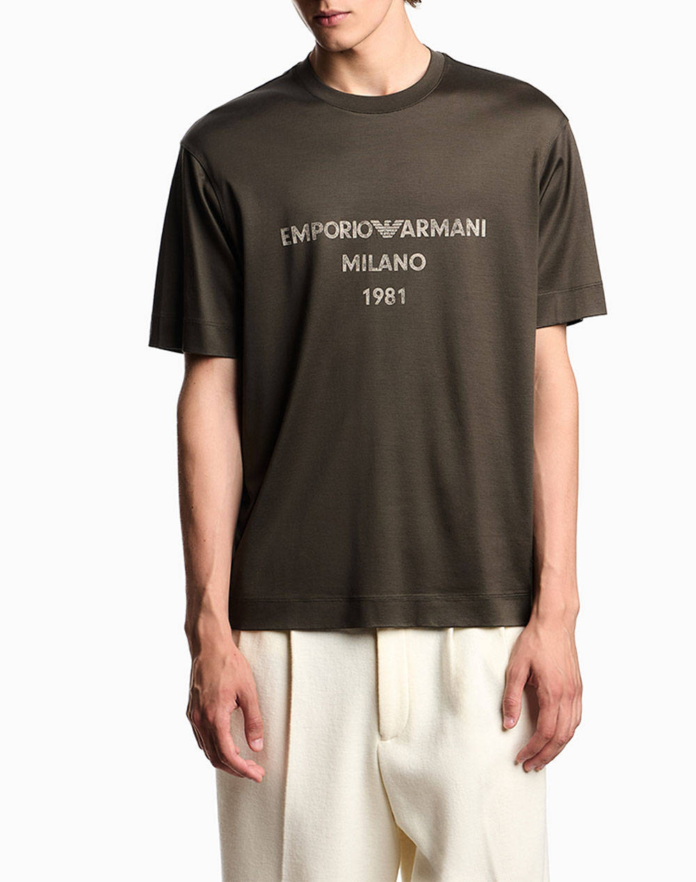 EMPORIO ARMANI T-SHIRT EM003466AF10761-U8120 DarkSlateGrey