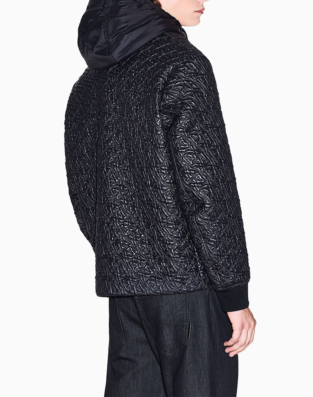 ARMANI EXCHANGE BLOUSON JACKET XM001093AF16589-FC196 Black φωτογραφία