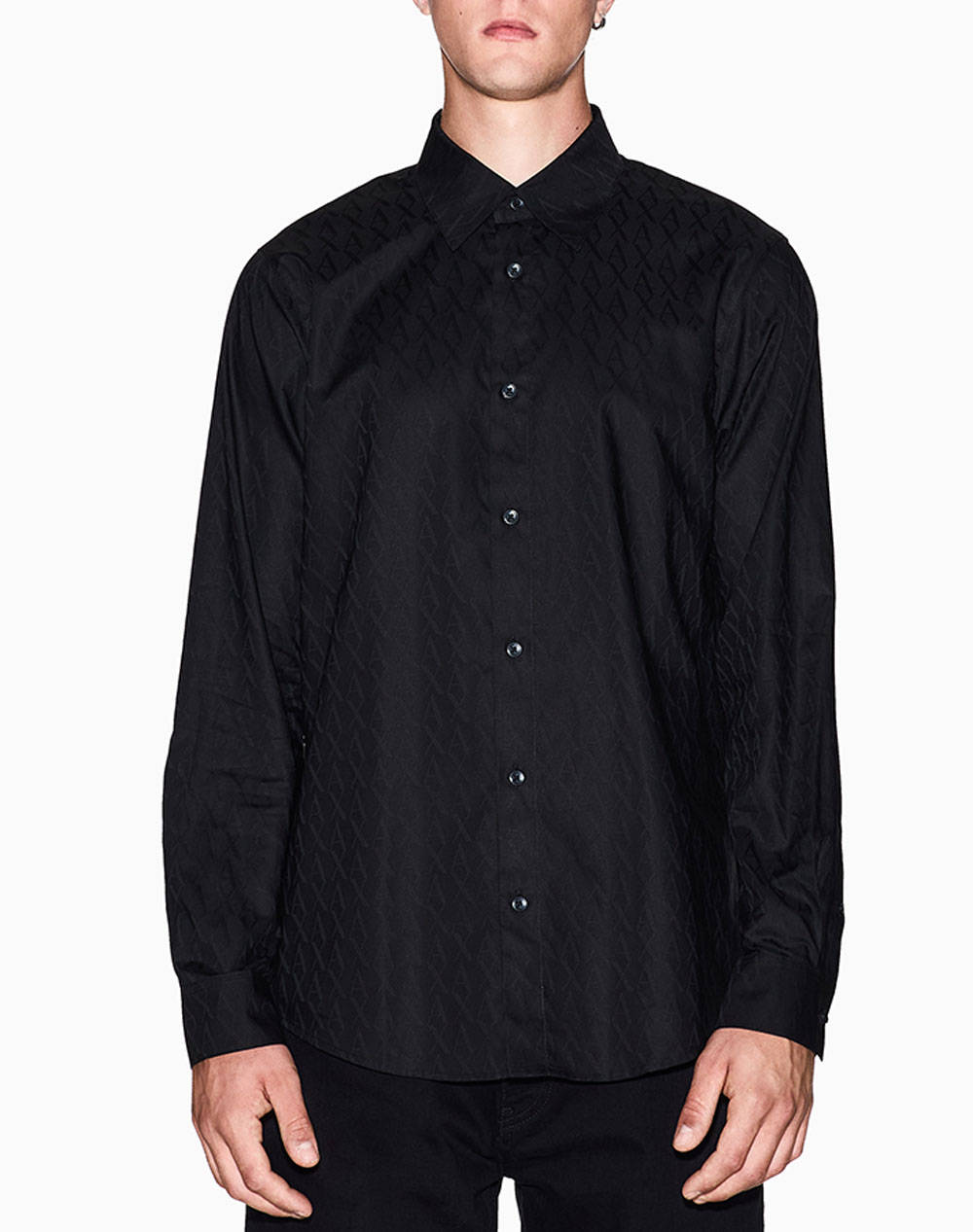 ARMANI EXCHANGE SHIRT XM001587AF16631-UC001 Black