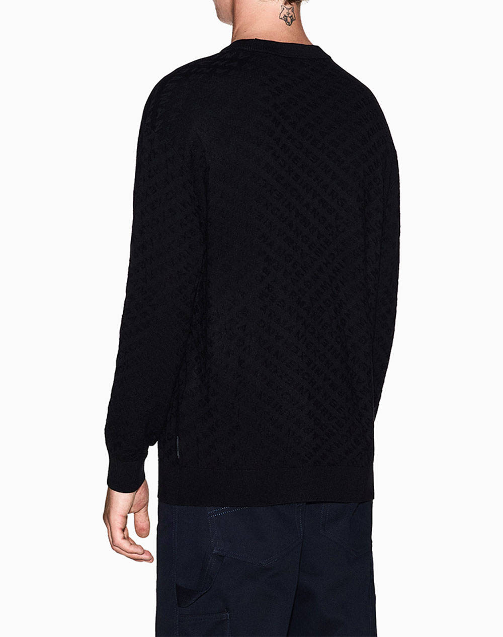 ARMANI EXCHANGE PULLOVER XM001316AF10454-UC001 Black φωτογραφία