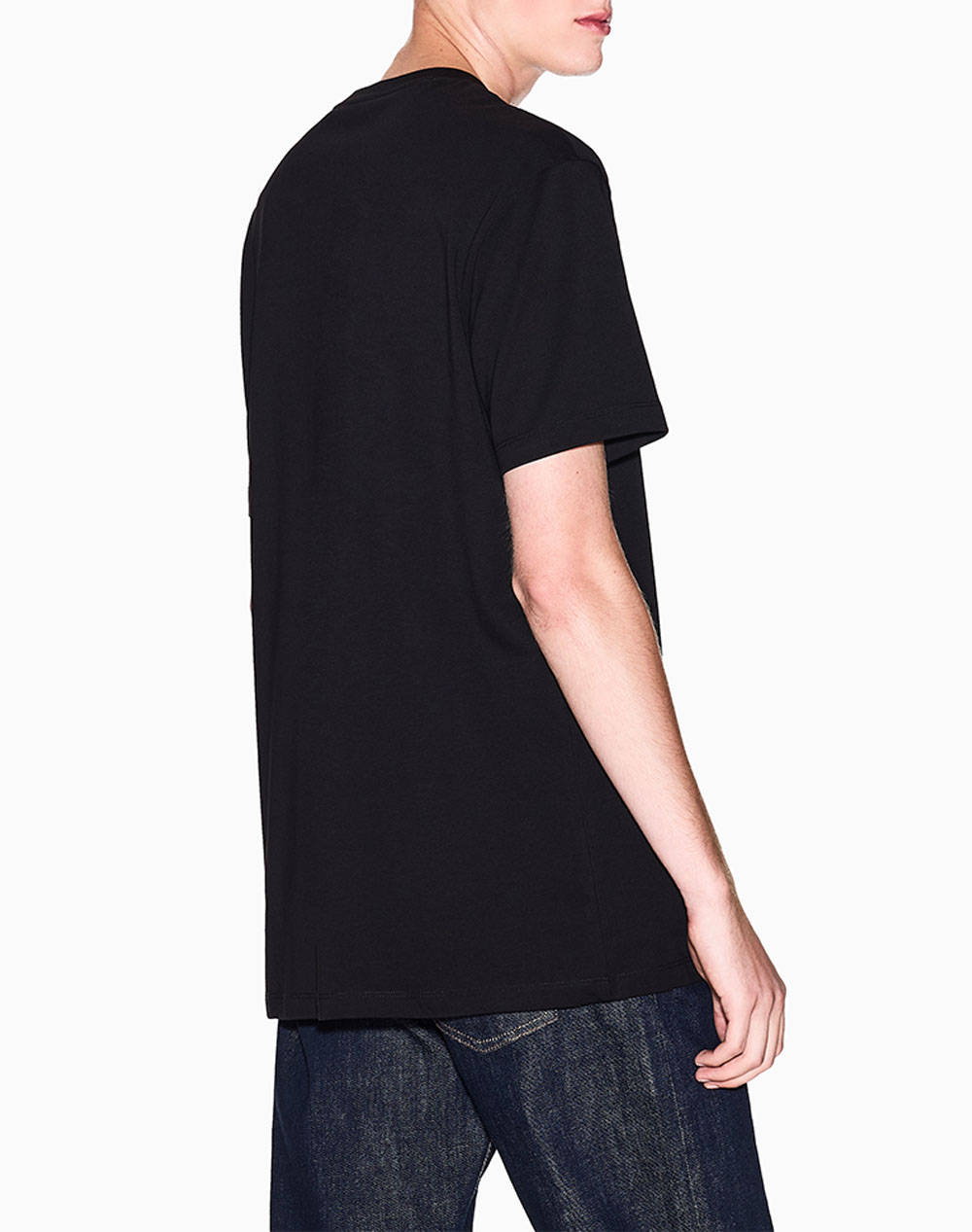 ARMANI EXCHANGE T-SHIRT XM001454AF10361-UC001 Black φωτογραφία