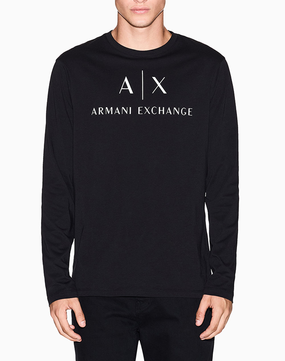 ARMANI EXCHANGE T-SHIRT 8NZTCHZ8H4Z-1200 Black