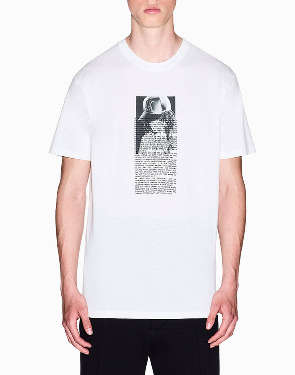 ARMANI EXCHANGET-SHIRT XM001408AF10358-U0009 OffWhite