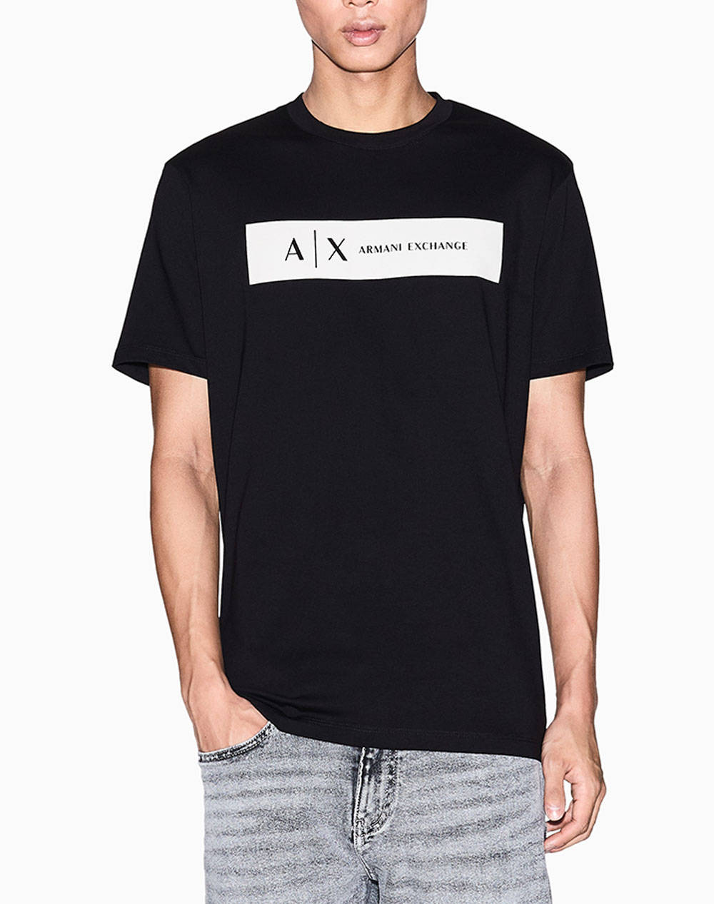 ARMANI EXCHANGET-SHIRT XM001425AF10361-UC001 Black
