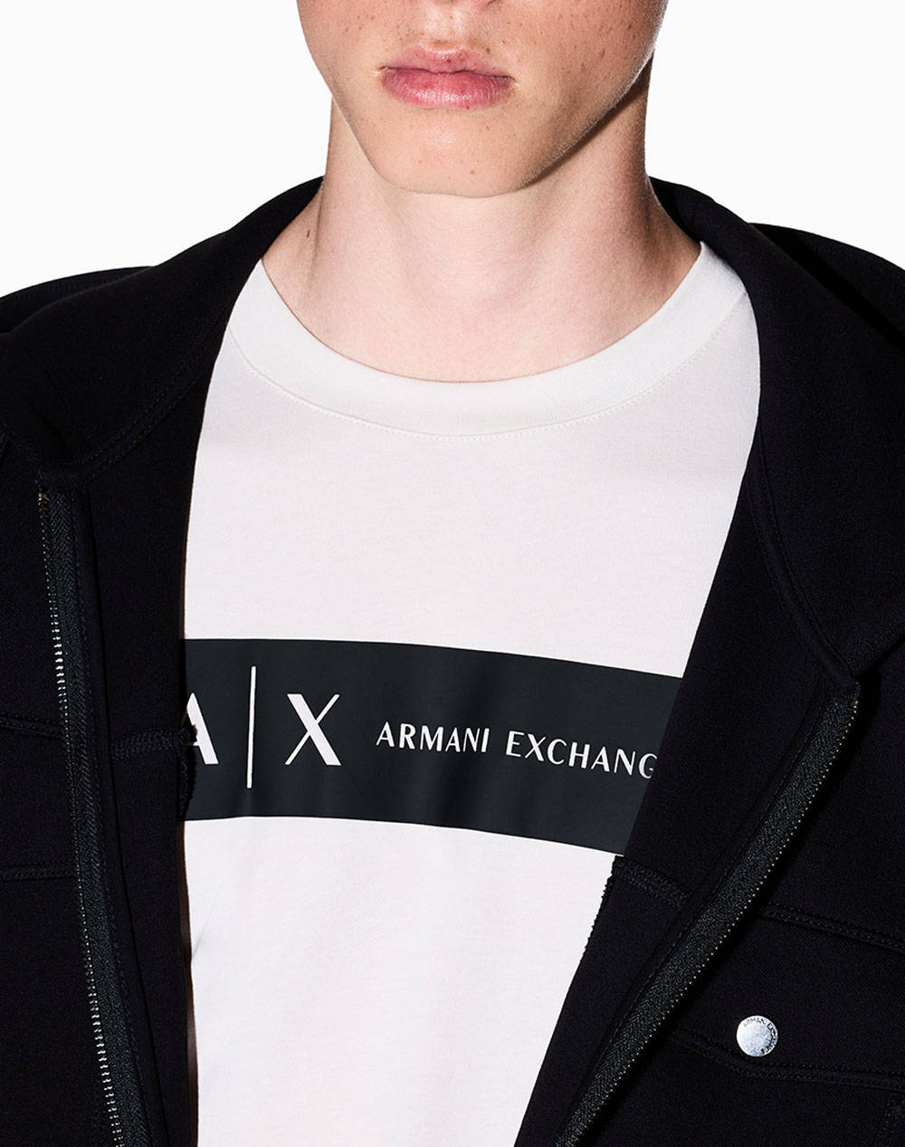 ARMANI EXCHANGE T-SHIRT XM001425AF10361-U1013 OffWhite φωτογραφία