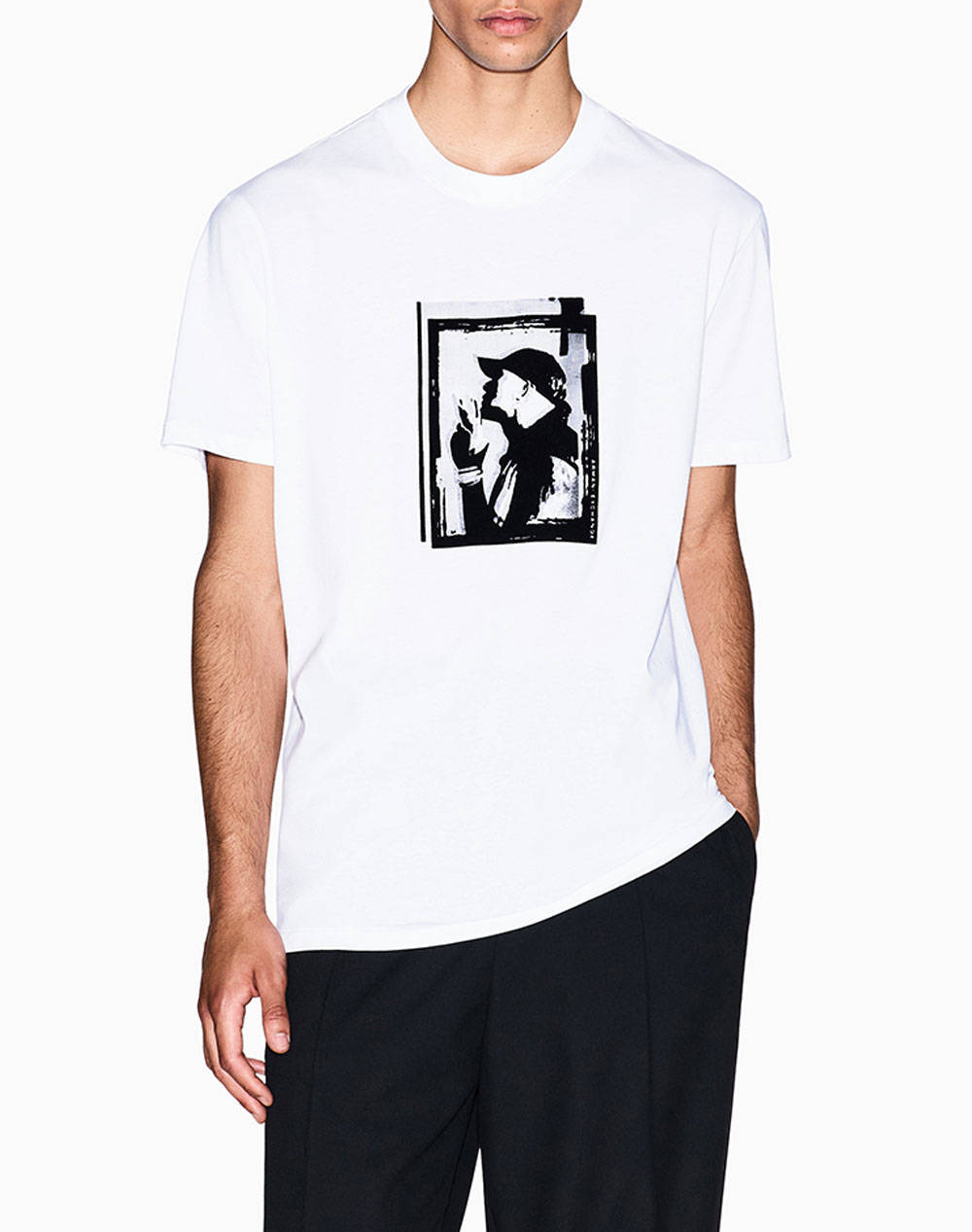 ARMANI EXCHANGET-SHIRT XM001480AF10356-U0002 White