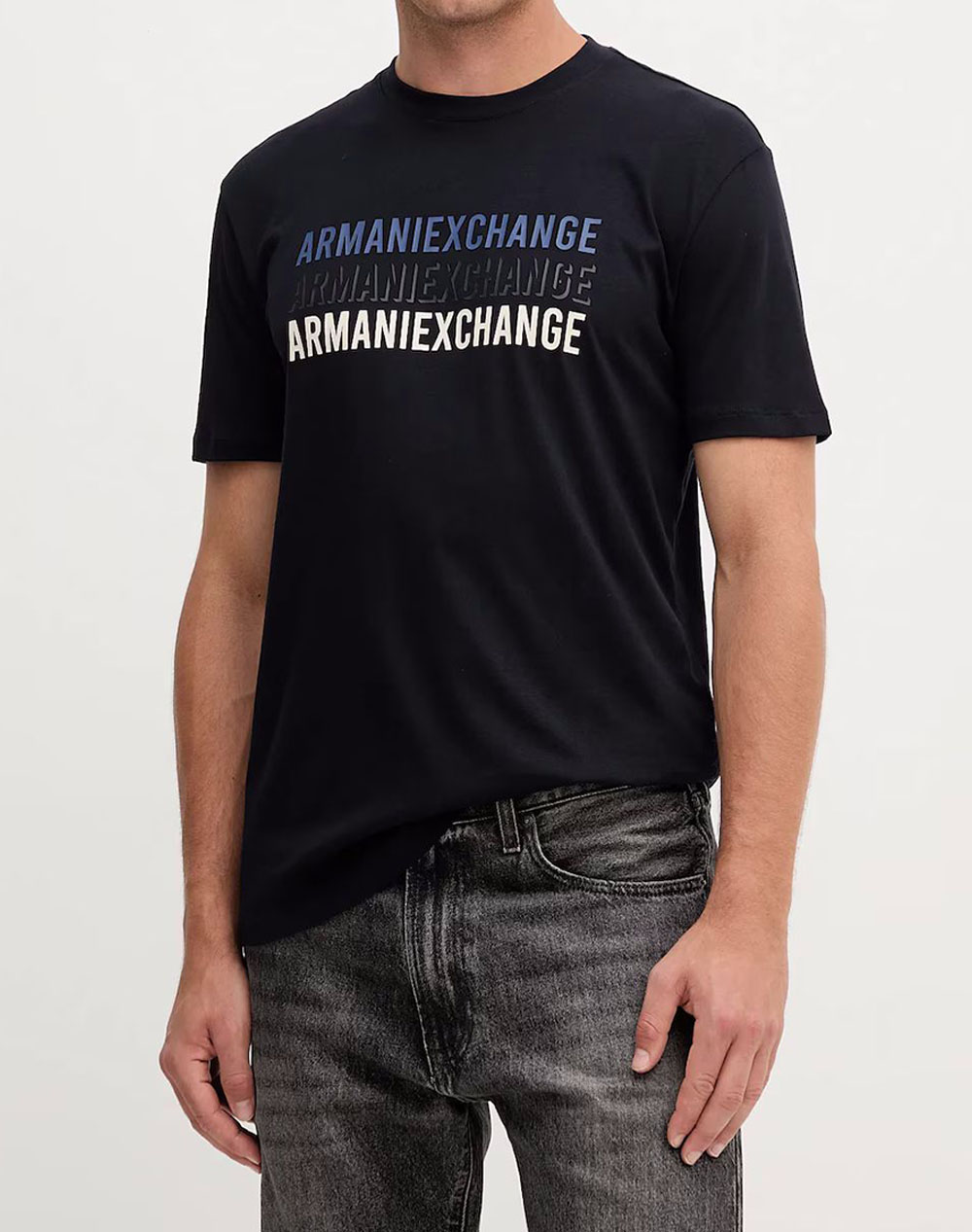 ARMANI EXCHANGE T-SHIRT XM001444AF10358-UB101 NavyBlue