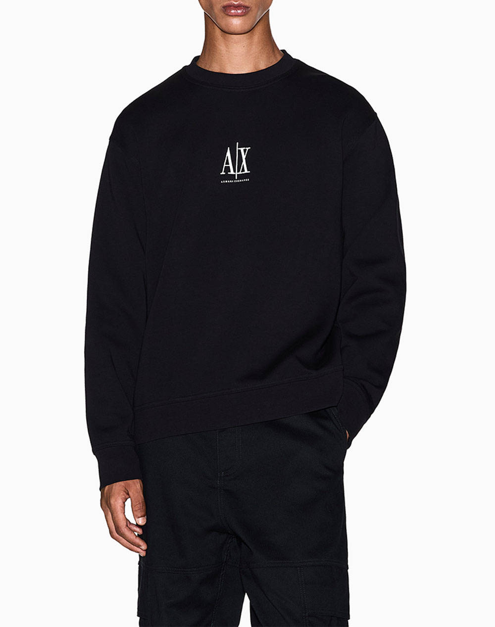 ARMANI EXCHANGE ARMANI EXCHANGE SWEATSHIRT XM000368AF10818-UC001 Black