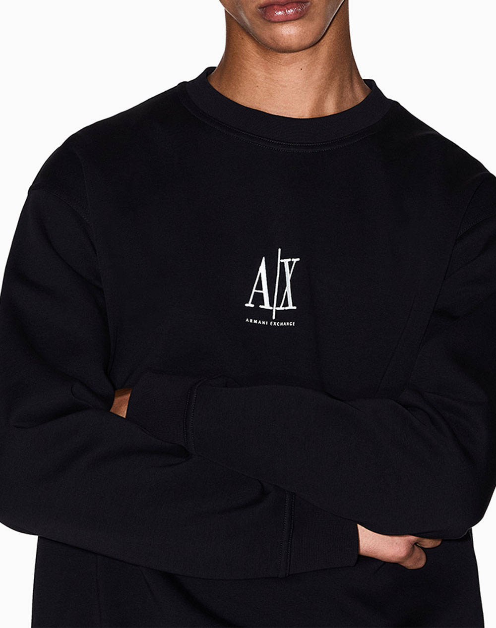 ARMANI EXCHANGE SWEATSHIRT XM000368AF10818-UC001 Black φωτογραφία