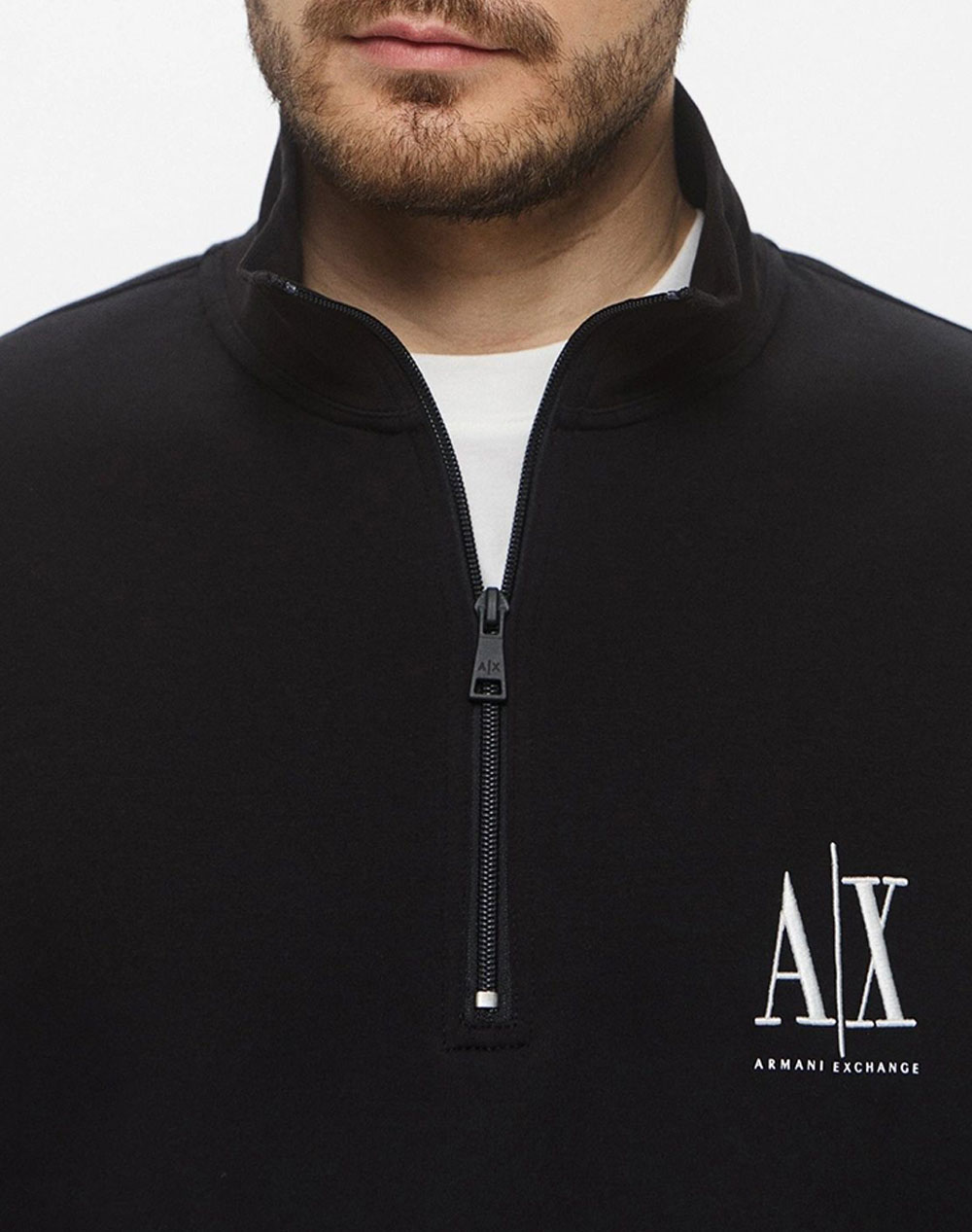 ARMANI EXCHANGE SWEATSHIRT XM000370AF10818-UC001 Black φωτογραφία