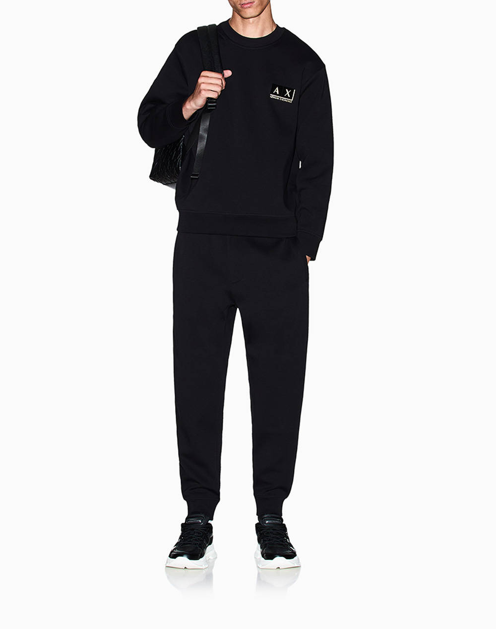 ARMANI EXCHANGE SWEATSHIRT XM001892AF10818-MC004 JetBlack φωτογραφία