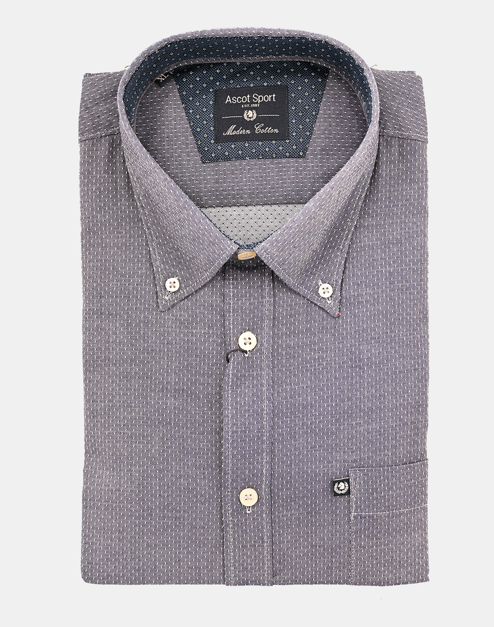 ASCOTT ΠΟΥΚΑΜΙΣΟ 15258209-08 Blue