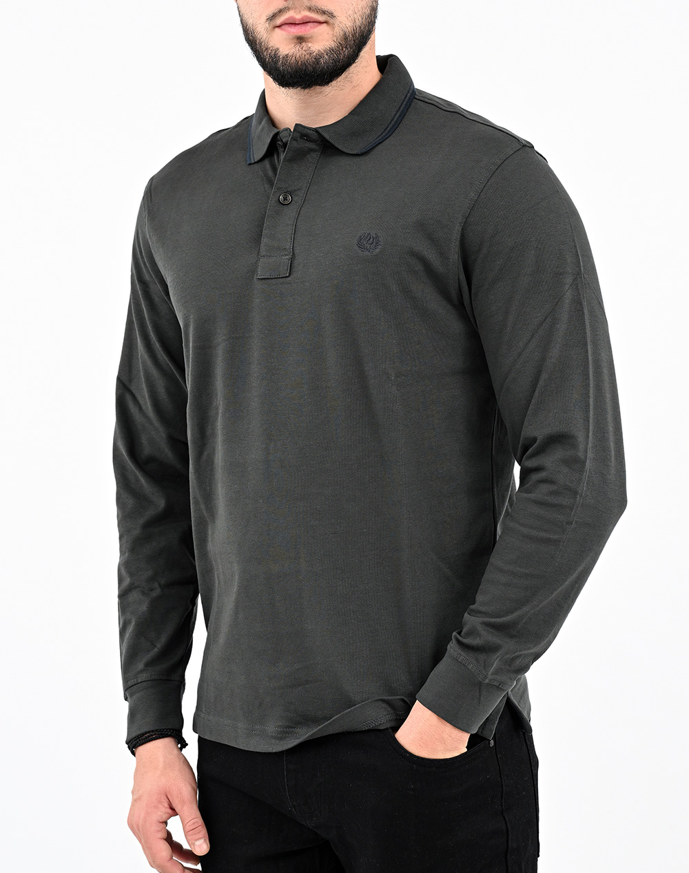 ASCOTT ΜΠΛΟΥΖΑ POLO 15281312-74 DarkOliveGreen