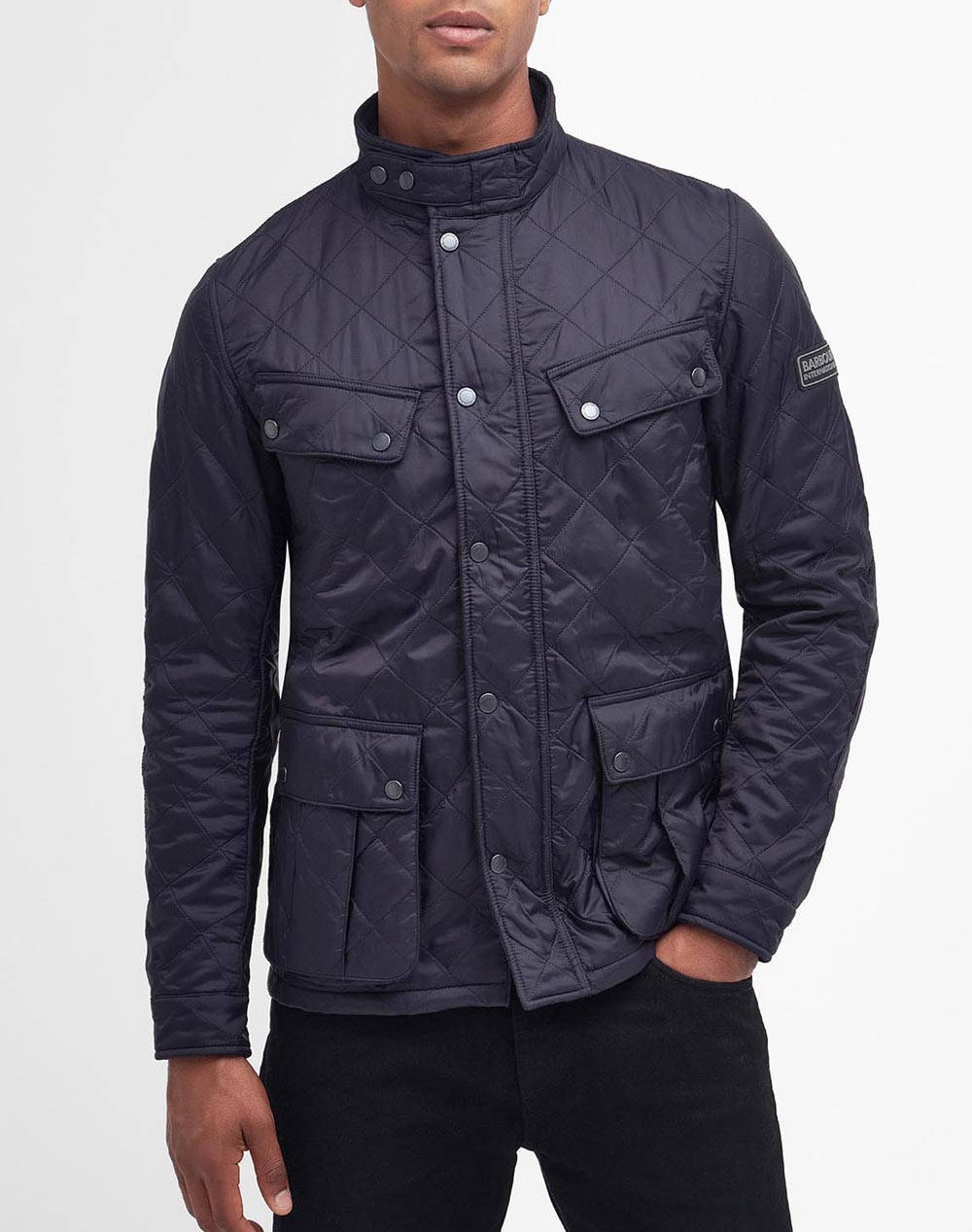 BARBOUR INTERNATIONAL BARBOUR INTERNATIONAL ΜΠΟΥΦΑΝ QUILT MQU1591-BINY91 NavyBlue