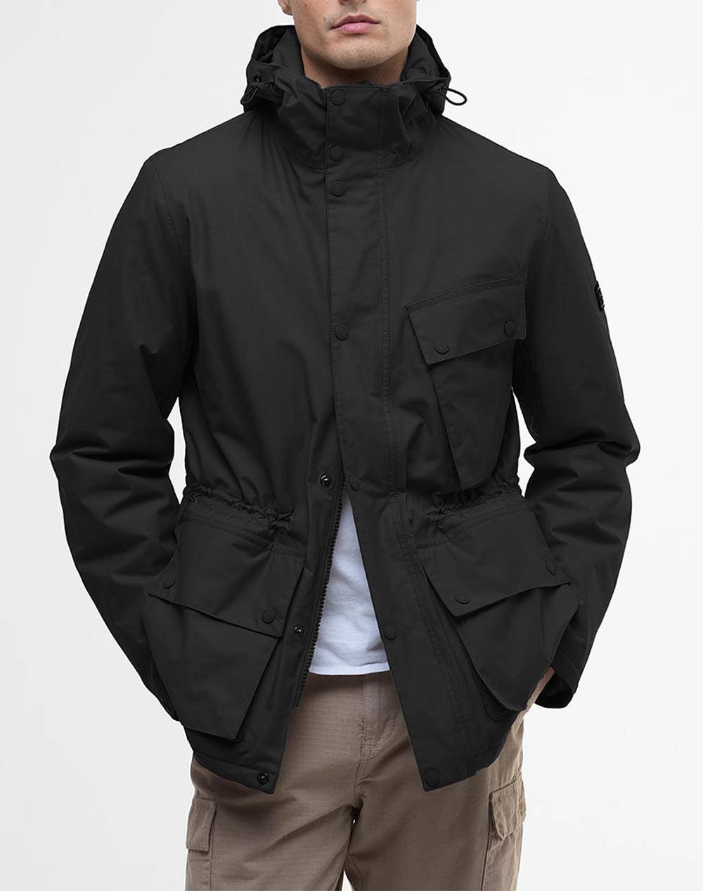 BARBOUR INTERNATIONAL BARBOUR INTERNATIONAL ΜΠΟΥΦΑΝ MWB1147-BIBK11 Black