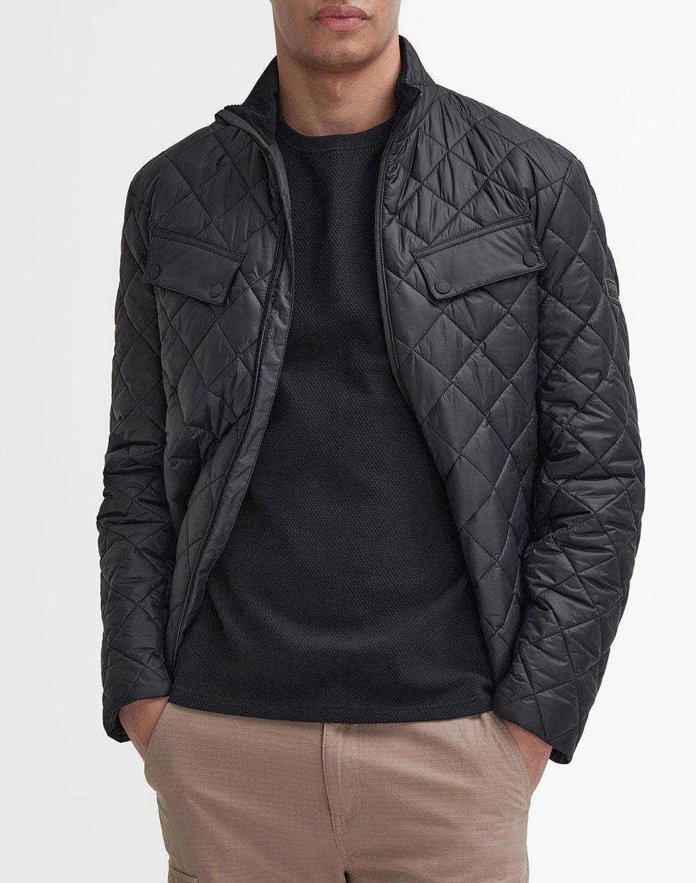 BARBOUR INTERNATIONAL BARBOUR INTERNATIONAL ΜΠΟΥΦΑΝ QUILT MQU1824-BIBK11 Black